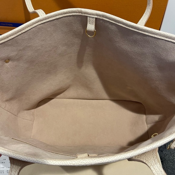 NEW Louis Vuitton Empreinte Stardust Neverfull MM Beige Limited Edition - Picture 6 of 8